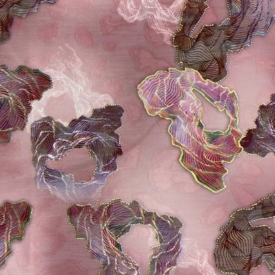 Muslim Custom Flower Plain 100%  Polyester Woven Fabric Pure Colour Chiffon Jacquard Fabric