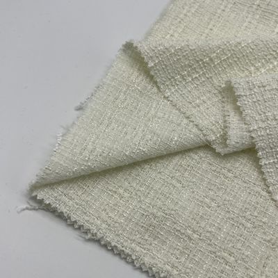 Medium Thickness Vintage Tweed Woven Fabric  100%Polyester 150cm 384gsm S08-053