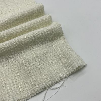 Medium Thickness Vintage Tweed Woven Fabric  100%Polyester 150cm 384gsm S08-053