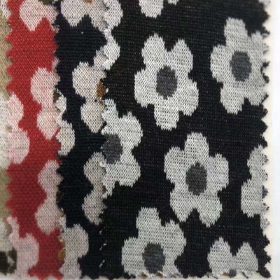Assorted Knitting Jacquard Fabric Medium 97% Polyestern 3% Spandex 165CM F01-JY15366