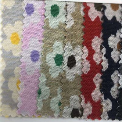 Assorted Knitting Jacquard Fabric Medium 97% Polyestern 3% Spandex 165CM F01-JY15366
