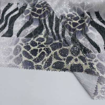Sequins Sparkling Glitter Vinyl Fabric For Embroidery M13-011