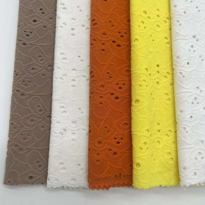Knitting Jaquard Sports Jersey Fabric Assorted Colors Medium GSM F02-009