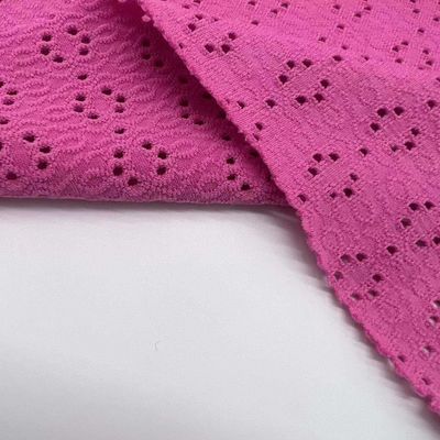 Knitting Jaquard Sports Jersey Fabric Customized Medium Width F02-026