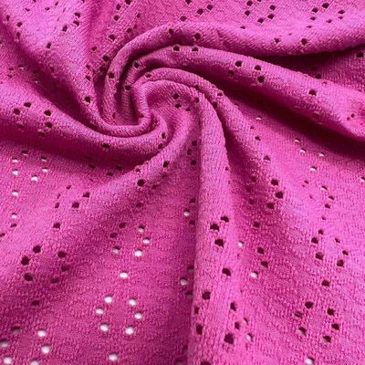 Knitting Jaquard Sports Jersey Fabric Customized Medium Width F02-026