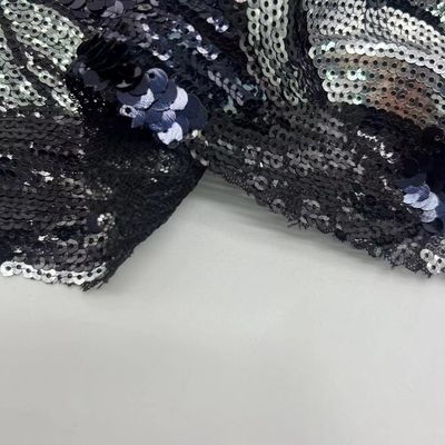 Heavyweight Sequins Embroidery Cloth 100% Polyester Used For Sequin Skirts