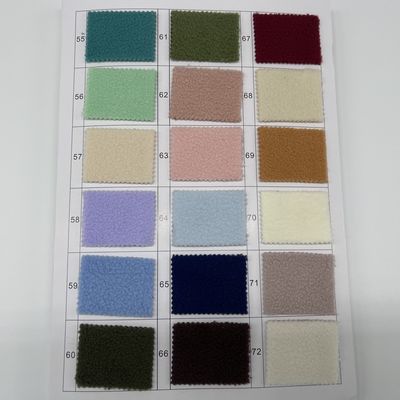 Plain Printed Micro Polar Non Pill Fleece Fabric Medium Thickness