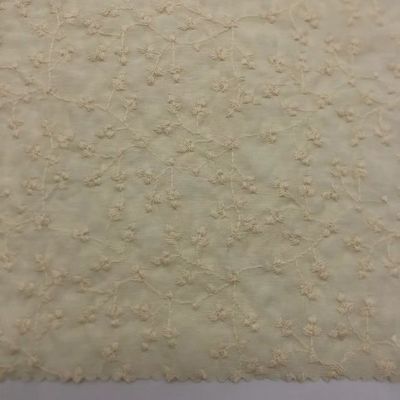 Cotton Printed Embroidery Fabric  For Garment M04-LK017