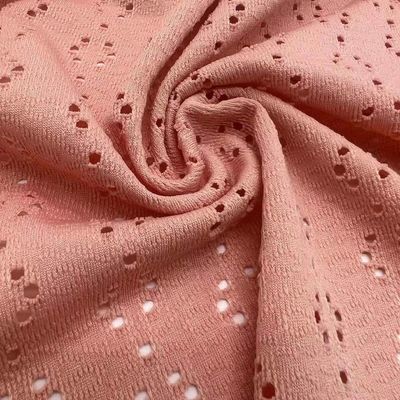 Knitting Jaquard Sports Jersey Fabric Customized Medium Width F02-026