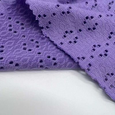 Knitting Jaquard Sports Jersey Fabric Customized Medium Width F02-026