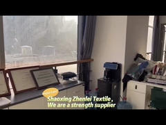 2023 55%Linen 45%Rayon färbten Breathable dickflüssiges Leinengewebe 165gsm für Frauen-Kleidung